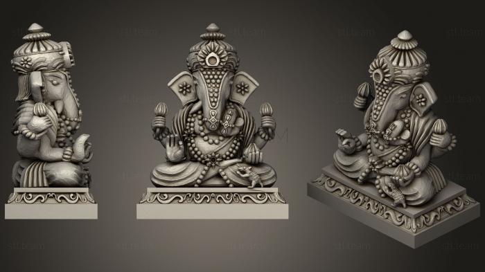 Скульптуры индийские Господь Ганеша (1)